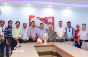 निर्माता ज्योतिराज राईले दिए आमन्त्रण गोल्डकपलाई सुन र चाँदीजडित ट्रफी