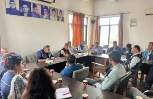 नेविसंघलाई राहत तथा तरुण दललाई सरसफाइ र अस्थायी टहरा निर्माणको जिम्मेवारी