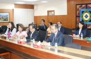 मन्त्री राणाद्वारा इजरायल र लेवनानमा विकसित अवस्थाबारे राजदूतहरूसँग संवाद
