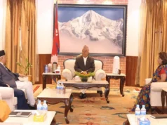 राष्ट्रपति भेट्न प्रधानमन्त्री ओली शीतल निवासमा