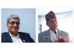 गृहमन्त्री लेखक र रास्वपा उपसभापति अर्यालबिच भेट