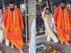 ६५ वर्षको उमेरमा सञ्जय दत्तले गरे चौथो पटक बिहे