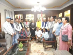 यातायात क्षेत्रका प्रतिनिधिसँग प्रचण्डको छलफल