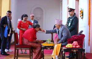 राष्ट्रपति पाैडेलले अपराह्न साढे ३ बजेदेखि सर्वसाधारणलाई टीका लगाइदिने