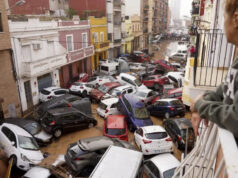 स्पेनमा बाढीमा परी ९५ जनाको मृत्यु, तीन दिन राष्ट्रिय शोक