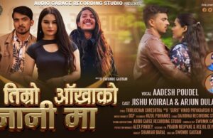 जिशु कोइरलाको नयाँ म्युजिक भिडियो ‘तिम्रो आँखाको नानीमा’ सार्वजनिक(भिडियोसहित)