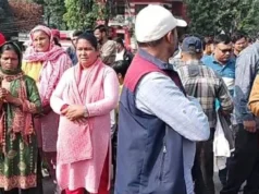 प्रहरीको लापरबाहीका कारण गाडी दुर्घटना भएको भन्दै सुर्खेतमा आन्दोलन
