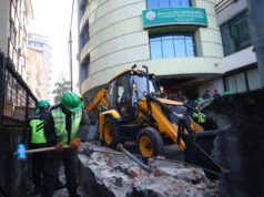 राष्ट्रिय सहकारी विकास बोर्डको अनधिकृत संरचनामा ललितपुर महानगरले चलायो डोजर