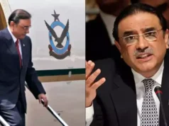 विमानबाट उत्रिने क्रममा लडे पाकिस्तानका राष्ट्रपति, खुट्टा भाँचियो