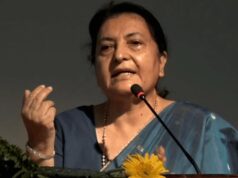 पूर्वाधार निर्माण र सेवा विस्तारमा लगानी बढाउनु पर्छः पूर्वराष्ट्रपति भण्डारी