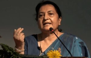 पूर्वाधार निर्माण र सेवा विस्तारमा लगानी बढाउनु पर्छः पूर्वराष्ट्रपति भण्डारी