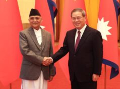 प्रधानमन्त्री ओली र चिनियाँ समकक्षी छ्याङबीच भेटवार्ता