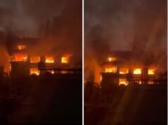 धापासीको एक घरमा आगलागी