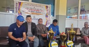 भलिबल खेलको संरक्षण गर्न आवश्यक छ वडाध्यक्ष तिवारी