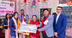 पत्रकार शर्मासहित विभिन्न व्यक्ति सम्मानित