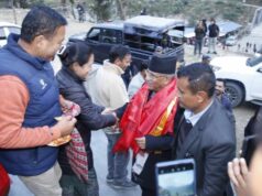 अध्यक्ष प्रचण्ड सुकुटे रिसोर्टमा