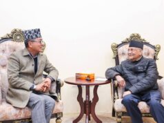 लिङ्देनले भेटे प्रधानमन्त्री