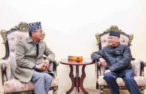 लिङ्देनले भेटे प्रधानमन्त्री