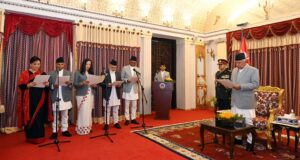 ५ देशका राजदूतले लिए शपथ