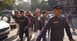 धरानलाई खानेपानी माग्दै खानेपानी मन्त्रालय पुगे मेयर हर्क साम्पाङ