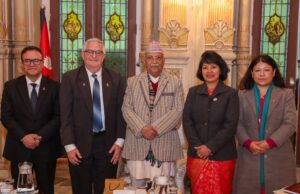 प्रधानमन्त्रीसँग इजरायलका राजदूतको शिष्टाचार भेट