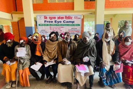 ५६ जनालाई गरियो मोतिबिन्दु रोगको अप्रेशन