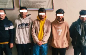अवैध खैरो हेरोइनसहित ५ जना पक्राउ