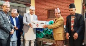 गण्डकी प्रदेश स्थापना दिवस: वृद्धाश्रमलाई सहयोग