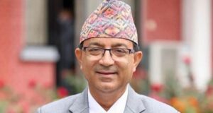 पोखरा भ्रमण वर्षको उद्घाटनमा बेलुन पड्केर मेयर घाइते