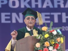 प्राप्त ज्ञानलाई इमानदार भएर देशको हितमा उपयोग गर्न विद्यार्थीसँग प्रधानमन्त्रीको आग्रह