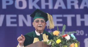 प्राप्त ज्ञानलाई इमानदार भएर देशको हितमा उपयोग गर्न विद्यार्थीसँग प्रधानमन्त्रीको आग्रह