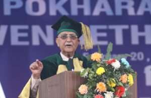 प्राप्त ज्ञानलाई इमानदार भएर देशको हितमा उपयोग गर्न विद्यार्थीसँग प्रधानमन्त्रीको आग्रह