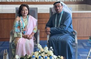 परराष्ट्रमन्त्री डा देउवा र युएइका मन्त्रीबिच भेटवार्ता, पोखरा‐दुबई उडानका लागि आग्रह