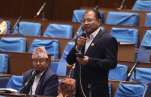 भर्खर जङ्गलबाट सहर छिरेकाहरूले संसदमा असभ्य र अशिष्ट शब्दहरू बोल्न थाले एमाले : सांसद रिजाल