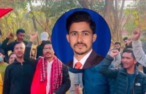 त्रिवि केन्द्रीय क्याम्पसको स्ववियु अध्यक्षमा अखिल क्रान्तिकारीबाट भट्टराईको उम्मेदवारी घोषणा