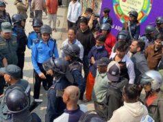 पोखरामा झडप, केही प्रदर्शनकारी र नगर प्रहरी घाइते