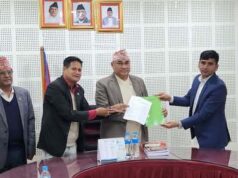 कर्णाली नदीजन्य स्रोतको उपयोग तथा संरक्षण सम्बन्धी सुझाव समितिद्वारा प्रतिवेदन बुझाइयो