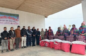 टेम्केमैयुङका एकल, दलित तथा श्रमिक महिला सम्मानित