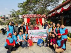 अन्तर्राष्ट्रिय महिला दिवसका अवसरमा तीनदिने साहसिक पदयात्रा